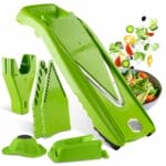 Szatkownica do warzyw Hebel V5 z Multiboxem i podstawką - kolor zielony