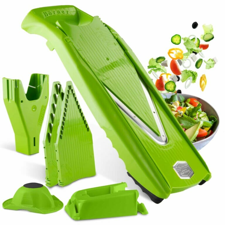 Szatkownica do warzyw Hebel V5 z Multiboxem i podstawką - kolor zielony